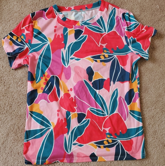 Anthropologie Tops - Tropical blouse